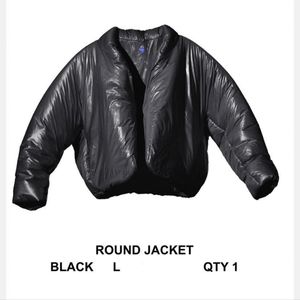 Yeezy YZY x Gap Black Round Puffer Jacket Size L